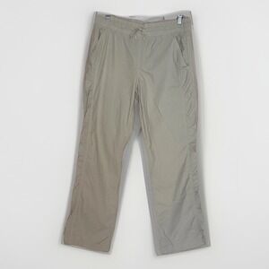 Eddie Bauer Travex Jogger Pants Women's Petite Small Gray Hiking Travel Dance